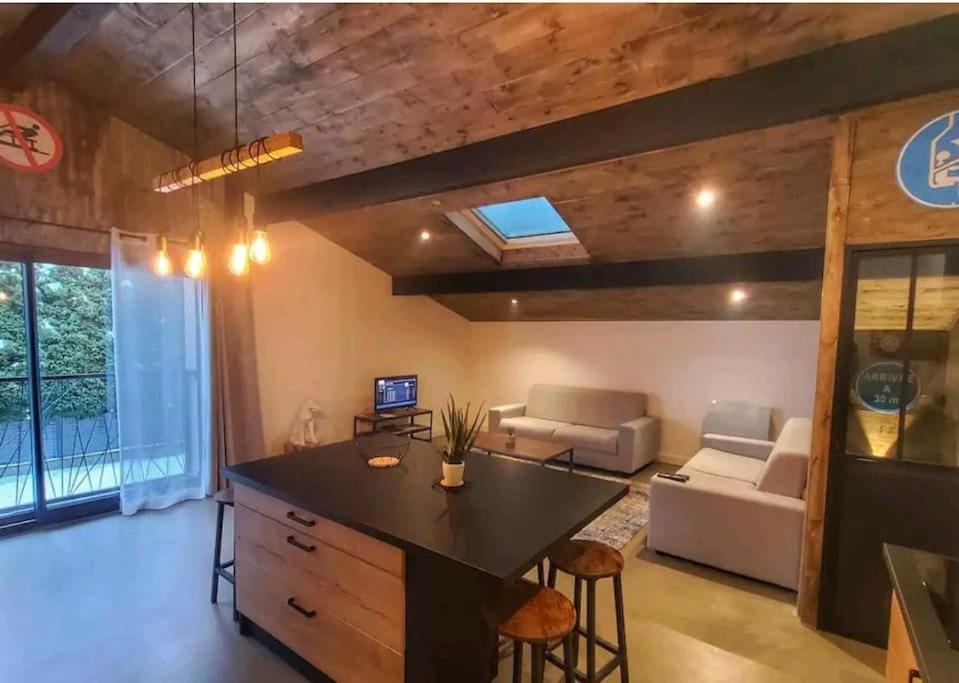 Apartmán Bienvenue Chez Les Trutes Modane Exteriér fotografie